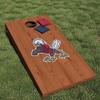 Liberty University Flames Cornhole Bag Toss DIY Decal Set (Includes 2 Liberty University Decals) view 2