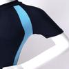iiniim Kids Girls Two Piece Rash Guard Swimsuit Shirt Top with Boyshort UPF 50+ Sun Protective Swimwear Short Sleeves Navy Blue 10-12 view 4