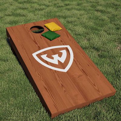 Wayne State University Cornhole Bean Bag Toss DIY Decal Set (Includes Two Wayne State University Corn Hole Decals)