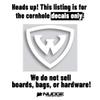 Wayne State University Cornhole Bean Bag Toss DIY Decal Set (Includes Two Wayne State University Corn Hole Decals) view 3