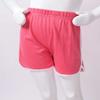 FEESHOW Kids Girls Elastic Waistband Workout Running Shorts Gym Fitness Yoga Sports Athletic Shorts Watermelon Red 4-5 view 4
