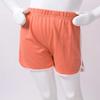 FEESHOW Kids Girls Elastic Waistband Workout Running Shorts Gym Fitness Yoga Sports Athletic Shorts Orange 18-24 Months view 4