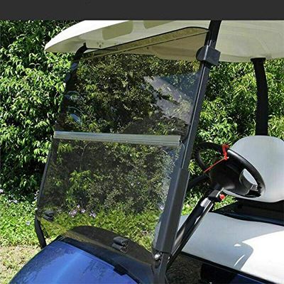 Clear Windshield Folding Style for Golf Cart Club Car Precedent 2004-2019 Acrylic