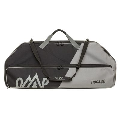 October Mountain Products 40 in. Tioga Bow Case (Black/Grey)