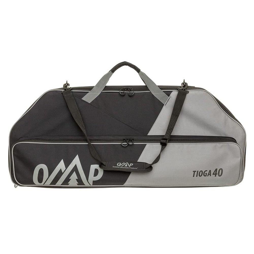 October Mountain Products 40 in. Tioga Bow Case (Black/Grey)