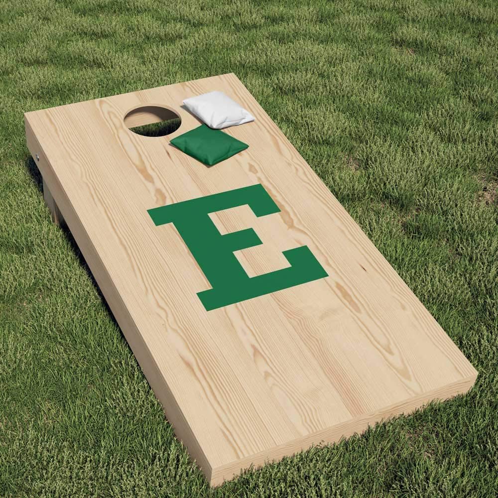 Eastern Michigan University Cornhole Bean Bag Toss DIY Decal Set (Includes Two Eastern Michigan University Corn Hole Decals)