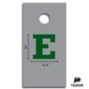 Eastern Michigan University Cornhole Bean Bag Toss DIY Decal Set (Includes Two Eastern Michigan University Corn Hole Decals) view 3