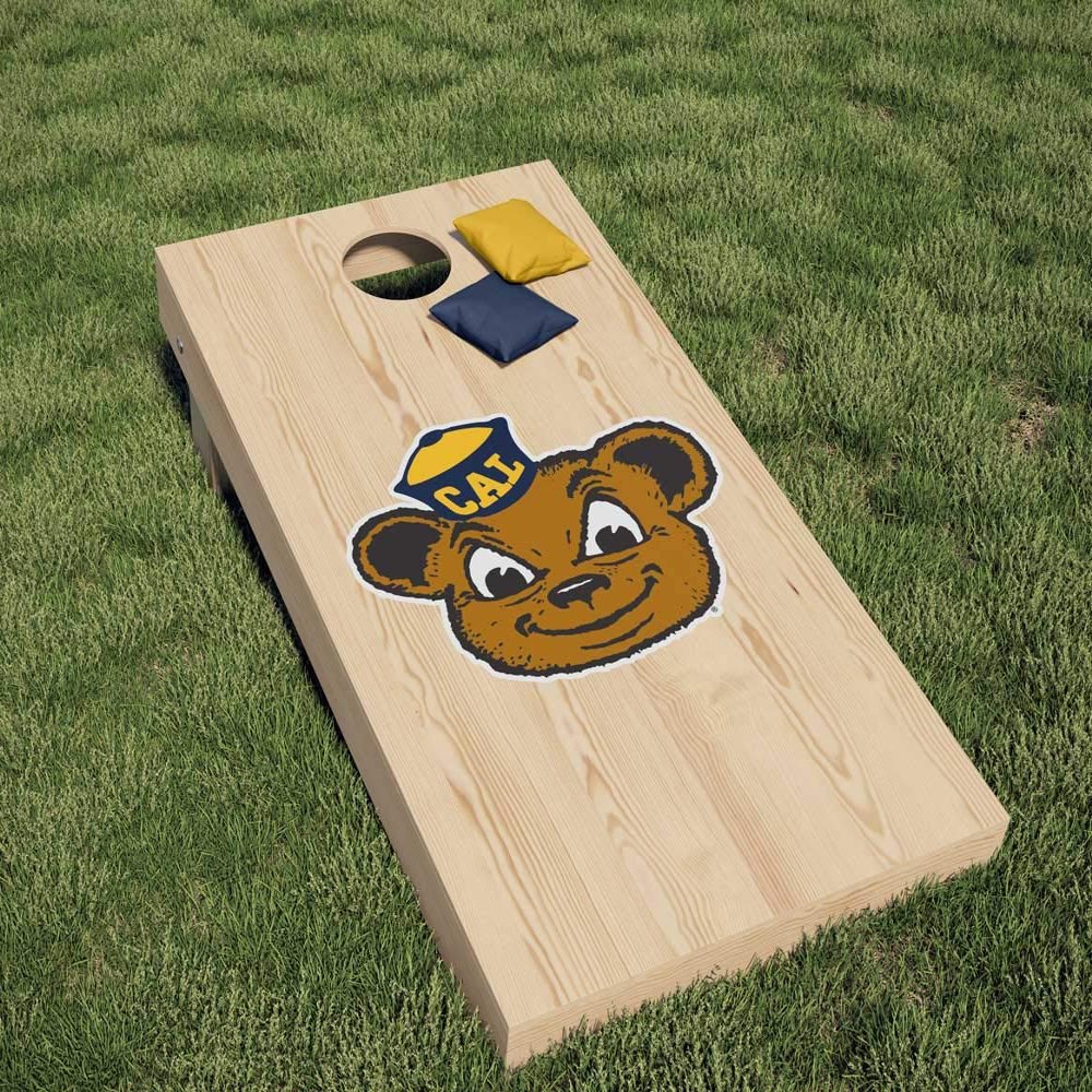 California Berkeley Cornhole Bag Toss Tailgating Game DIY Decal Set (Includes Two Cal Berkeley Decals)