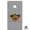 California Berkeley Cornhole Bag Toss Tailgating Game DIY Decal Set (Includes Two Cal Berkeley Decals) view 3