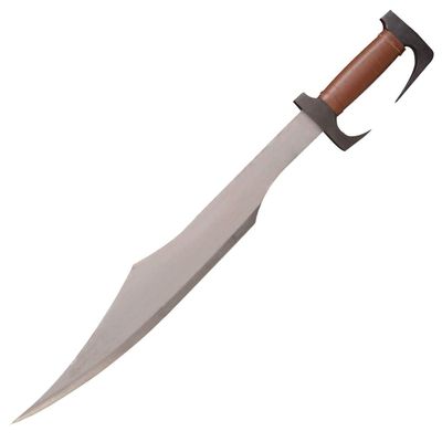 300 Spartan Warrior Replica Sword, Film Replica Sword, Carbon Steel Brown 30 inches