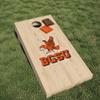 Bowling Green State University Cornhole Bag Toss DIY Decal Set (Includes 1 Falcon Decal and 1 BG Decal) view 2