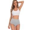 YaShaer Women's Briefs Underwear Cotton High Waist Tummy Control Panties Ladies Panty 5 Pack Size L view 2