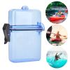 Keenso Diving Seal Box, 3 Colors Plastic Dry Box Transparent Waterproof Sealing Box Underwater Diving Sealing Box with Rope Hook (Blue) view 4