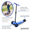 New-Bounce Scooters for Toddlers - 3 Wheel Scooter for Kids with Adjustable Handlebar - The GoScoot MAX is Perfect for Children and Toddlers, Girls and Boys Ages 3-10 view 2