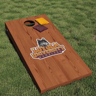 Loyola University Chicago Cornhole Bean Bag Toss DIY Decal Set (Includes Two Loyola Chicago Corn Hole Decals)