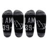 LEVLO 40th 50th 60th Birthday Gift for Women or Men Funny Birthday Socks Best Friend Gift Birthday Gift for Him or Her (2 Pairs/Set-40th) view 1