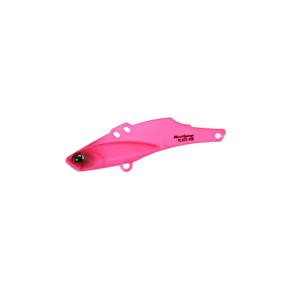 Duo Metal Garage Plate Vibe 0.4 oz (10 g), Duo Metal Garage Plate VIB 0016, Matte Pink, 0.4 oz (10 g)