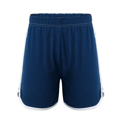 Kaerm Infant Baby Girls Solid Color Running Pants Gym Sport Performance Loose Activewear Shorts Navy Blue 3-4
