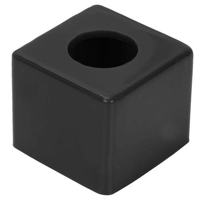 Tbest Billiard Chalk Holder, Portable Lightweight Snooker Cue Chalk Holder Billiard Pool Cue Chalks Carrier Case Protective Cover Billiard Accessory(Black) Chess And Leisure Sports Supplies