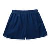 ACSUSS Kids Baby Boys Girls Sports Shorts Summer Knee Length Elastic Waist Candy Dance Sport Shorts Bottom Activewear Navy Blue 3-4 view 2
