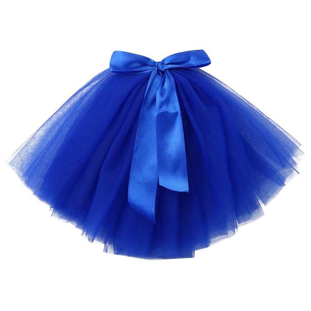 dPois Bachelorette Party Booty Veil Bowknot Tulle Bikini Veil Booty Cover for Bride To Be Bridesmaid Bridal Shower Royal Blue A One Size