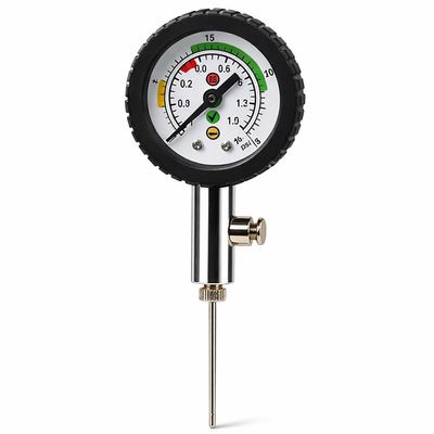 Alomejor Basketball Pressure Gauge, Accurate Air Pressure Measurement Sports Ball Pressure Meter Compact Portable for Athletes Teams Football Volleyball Inflation