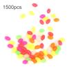 1500Pcs Fishing Beads Set, Glow in The Dark Assorted Colors Plastic Fishing Beads for Lures Hooks Tackle with Storage Box Sizes 2# 3# 5# view 2