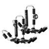Kayak Roof Rack, Aluminum Kayak Carrier Folding J-Style Universal 4-in-1 Multifunction for Canoe, SUP, Kayaks, Surfboard Rooftop Mount on SUV, Car and Truck Crossbars view 1