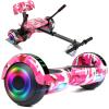 FLYING-ANT Self Balance Scooter Seat Attachment 6.5 Two-Wheel Self Balancing Electric Scooter with LED Light Flash Lights Wheels view 1