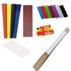 CW Pro2 Cricket Accessories Set Bat Handle + Bat Face Sheet + Toe Guard + Sand Paper + Fevibond view 1