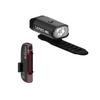 Lezyne Mini Drive 400 + Stick Drive Light Pair Black, One Size view 1