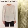 Jeanne Pierre Ladies Crewneck Sweater (Powder, S) view 3