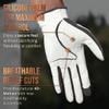 Copper Tech Plus Golf Gloves Men Right Handed Golfer or Left Handed Golfer (2nd Gen) | Copper Compression Joint Support Golf Glove (White/Grey, X-Large, Left) view 3