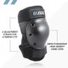 80Six Pad Set with Wristguards, Elbow Pads, and Knee Pads for Kids, Black, Medium / Large - Ages 14+ view 3