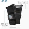 80Six Pad Set with Wristguards, Elbow Pads, and Knee Pads for Kids, Black, Medium / Large - Ages 14+ view 4