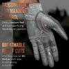 Copper Tech Plus Golf Gloves Men Right Handed Golfer or Left Handed Golfer (2nd Gen) | Copper Compression Joint Support Golf Glove (Charcoal/Grey, XX-Large, Left) view 3