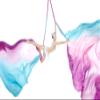 F.Life Aerial Silks 13 Yards Hardware Kit Acrobatics Dance double Point Yoga Hammock Include Carabiners Rescue 8 Swivel view 1