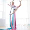 F.Life Aerial Silks 13 Yards Hardware Kit Acrobatics Dance double Point Yoga Hammock Include Carabiners Rescue 8 Swivel view 3