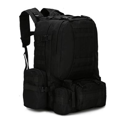 W WINTMING Military Tactical Backpack 45+10L Army 3 Day Assault Pack Molle Camping Hiking Rucksack Traveling Daypack