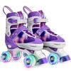 Gonex Roller Skates for Girls Kids Boys Women with All Light Up WheelsAdjustable Rollerskates for Beginners Toddler Youth, Gift for Indoor Outdoor view 1