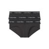 Calvin Klein Men's Cotton Stretch 3-Pack Brief, 3 Black, S view 1