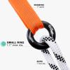 GM CLIMBING Black Small Rappel Ring 25kN for Rock Climbing Arborist Rescue Slackline Hammock 4-Pack view 4