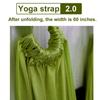 TOCO FREIDO Waist Back Leg Stretch Strap/Yoga Fitness Band, Leg Stretching Assist Trainer, Yoga Stretcher, Back Bend Split Inversion Strap for Fitness, Dance, Ballet, Gymnastics view 2