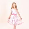 3 Layers Girls Dress Sunflower Wave Pageant Bridesmaid Size 4-5 view 2