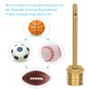 21PCS Brass Presta Schrader Valve Adapter Tools, Ball Pump Needle, Bike Tire Pump Accessories Fit for Gym Balloon Toy view 2