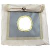 DANCHEL OUTDOOR Canvas Stove Jack with Flap for Dia. 5.85" Fire Resistant Hole for Bell Tent Camping, Hot Tent Stove Jack Kit for Chimney view 1