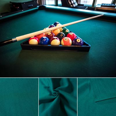 metaball Worldwide Green Wool Billiard Cloth - Pool Table Felt for US8 Table