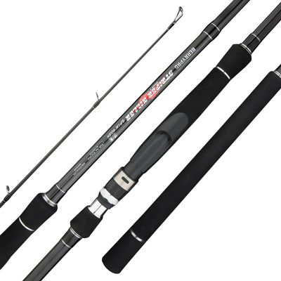 BERRYPRO Light Surf Spinning Rod Striper Fishing Rod Striped Bass Surf Rod (9'/9'6'') (9'-Medium (10-20lbs))
