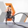 FORZA 30ft, 40ft and 50ft Battle Rope  1.5ft & 2-inch-Thick, Premium Quality Weighted Gym Rope for Fitness, Strength Training, Crossfit and More (30ft, 2 inch) view 2