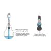milKit Tubeless Tire Conversion Kit - Bike Tubeless Setup Kit - Sealant Bottle - Sealant Injector - Rim Tape - Valves Pack - Presta Valve Core Removal Tool (45-21) view 4